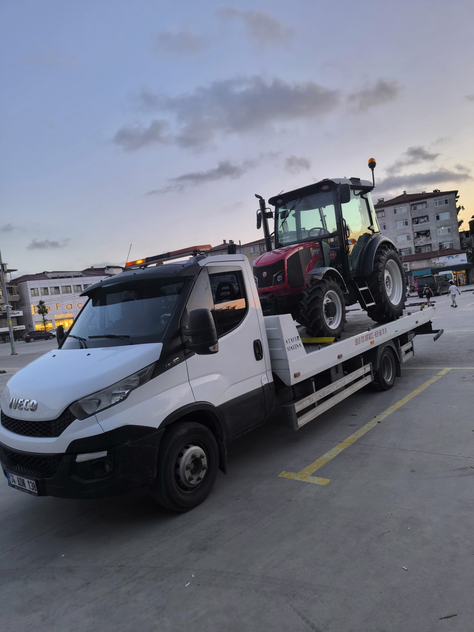 Bekir Oto Çekici Kurtarıcı Çalışması
